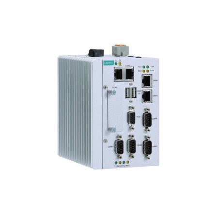 Moxa X86 Embedded Comp W/ Intel Atom Dual-Core E3826 Processor, Mc-1122-E2-T MC-1122-E2-T